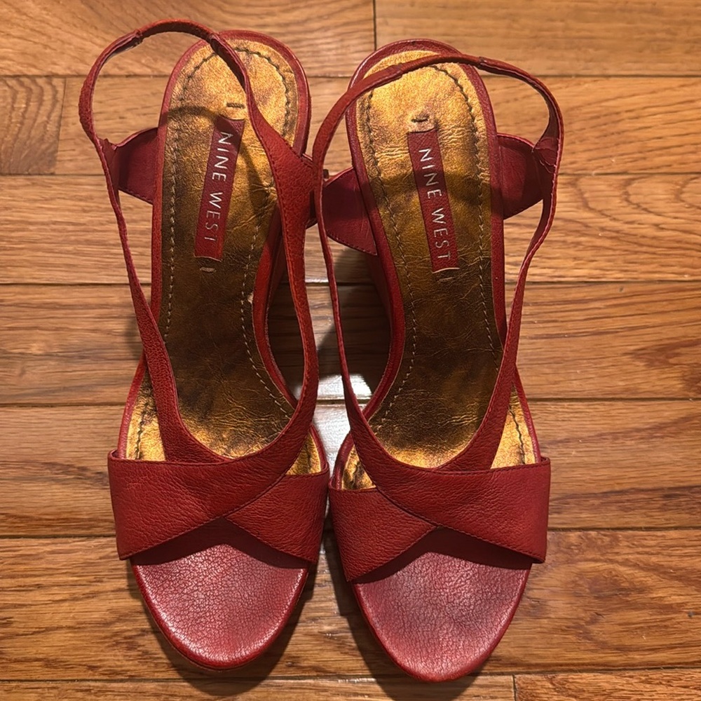 Nine West wedge shoes